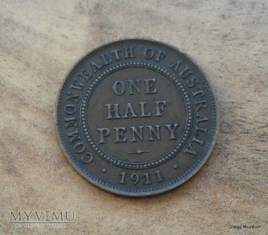 Half Penny Australia 1911