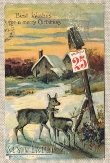 1908 rok Wesołych Świąt