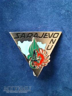 Odznaka z misji w Bosni 2 REP