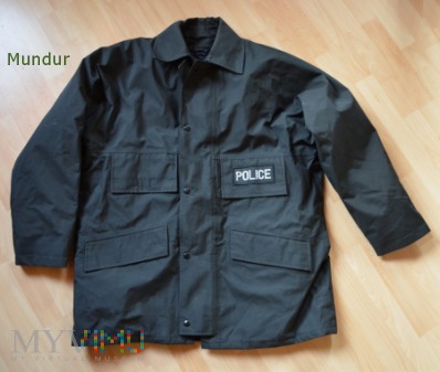 Duże zdjęcie Kurtka przeciwdeszczowa brytyjskiego policjanta