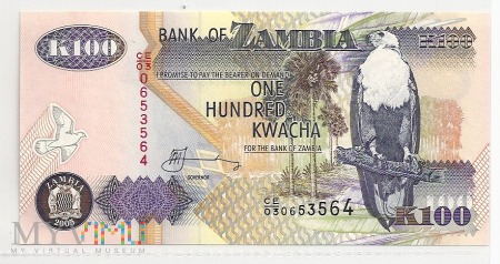 Zambia.7.Aw.100 kwacha.2005.P-38e