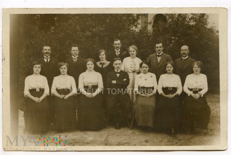 Grupowe zdjęcie okolicznościowe - 1914