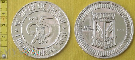 Duże zdjęcie Medal kolejowy - sportowy KKS Lech Poznań