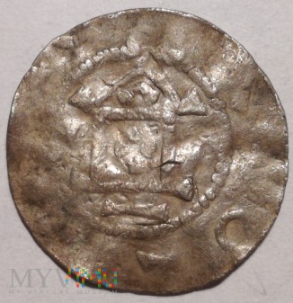 Denar Otto II 973-983 lub Otto III 983-1002