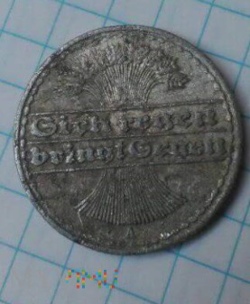 50 Fenigów 1920 A