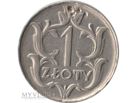 1 złoty 1929 rok falsyfikat