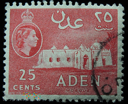 Aden 25 centów Elżbieta II