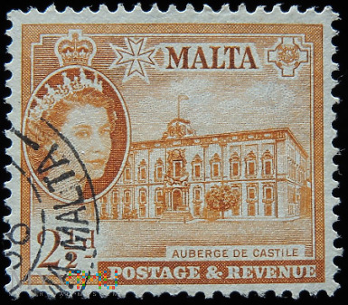 Malta 2½d Elżbieta II