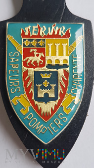 Duże zdjęcie Odznaka SAPEURS POMPIERS CHARENTE
