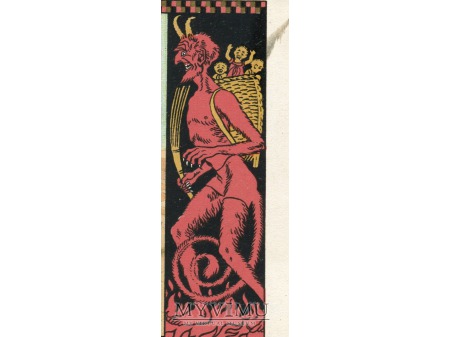 1933 KRAMPUS - diabeł, który STRASZNIE lubi dzieci