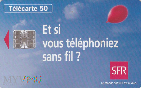 Karta telefoniczna - Et si vous SFR Monde sans fil