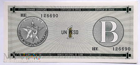 Kuba 1 peso 1985