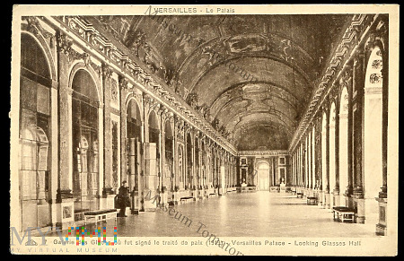 Duże zdjęcie Versailles Wersal - Galerie des Glaces -lata 20-te