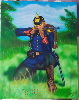 Duże zdjęcie Żołnierz Pruski
