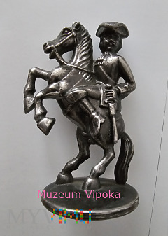 Pruski (?) żołnierz na koniu a może szachowy sk.?