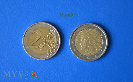 Moneta okolicznościowa: 2 euro Włochy 2002