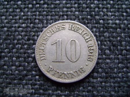 10 pfennigów 1913