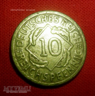 10 Reichspfenig'ów