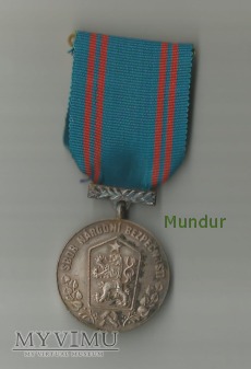 Medal czechosłowackiej bezpieki "Za službu v SNB"