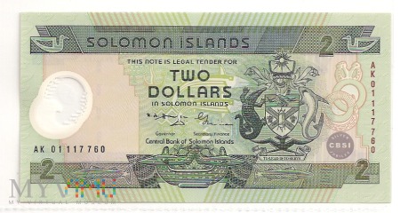 Wyspy Salomona.Aw.3 dollars.1986.P-13