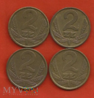Polska 2 złote, 1978/1979/1980/1981