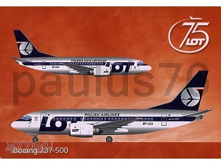 Duże zdjęcie Boeing 737-55D, SP-LKA