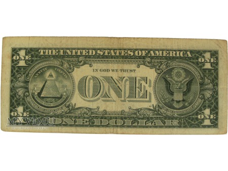 1 dolar, USA, 1988 rok.