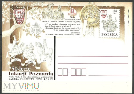 750 -lecie lokacji Poznania.