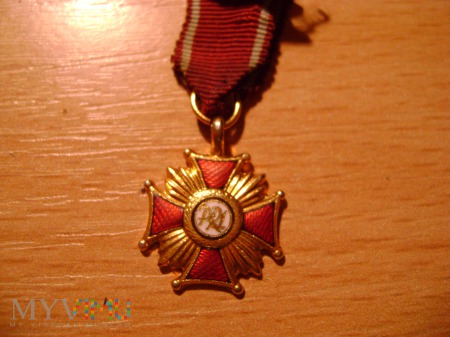 Złoty Krzyż Zasługi PRL miniaturka