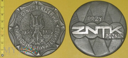 Medal kolejowy - społeczny ORMO przy ZNTK Poznań