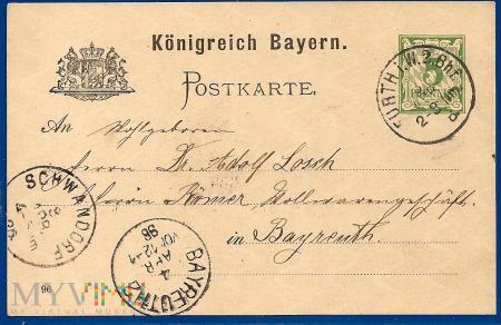Królestwo Bawarii.2a-4.4.1896