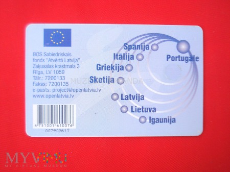 Karta z Łotwy