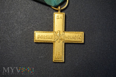 Duże zdjęcie Krzyż Partyzancki; nadanie z 1961 nowsze wykonanie