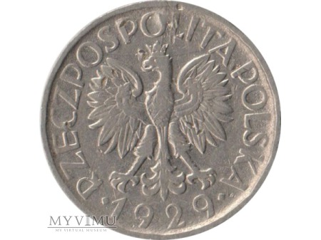 1 złoty 1929 rok falsyfikat