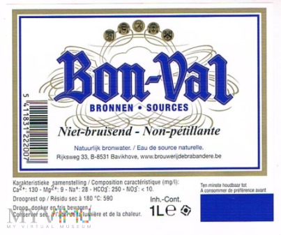 bon-val bronnen-sources
