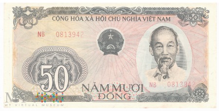 Duże zdjęcie Wietnam - 50 dongów (1985)
