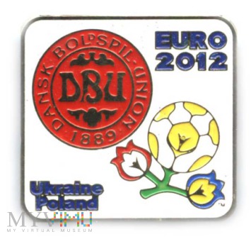 odznaka Dania - EURO 2012 (seria nieoficjalna)