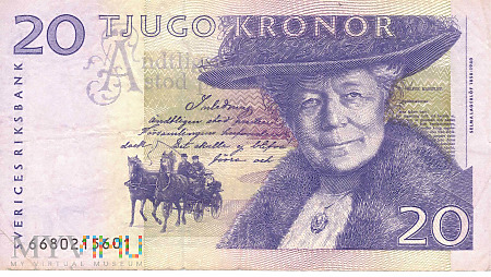 Szwecja - 20 koron (2006)