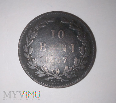 10 Bani 1867 Rumunia