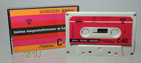 Duże zdjęcie Taśma magnetofonowa w kasecie Stilon C-60