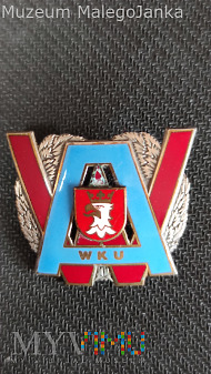 Pamiątkowa odznaka WKU - Kraków