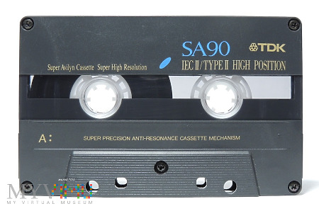 Duże zdjęcie TDK SA 90 kaseta magnetofonowa