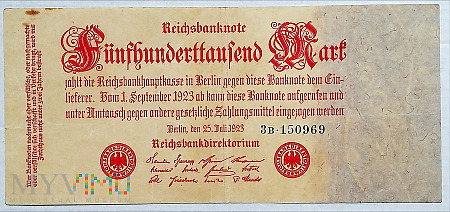 Niemcy 500 000 marek 1923