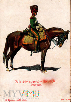 Zygmunt Rozwadowski - Podoficer Pułku Strzelców K.