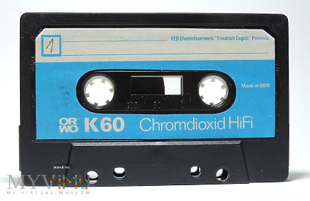 ORWO K60 Chromdioxid HiFi