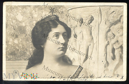 Duże zdjęcie Głowa koronowana - 1905