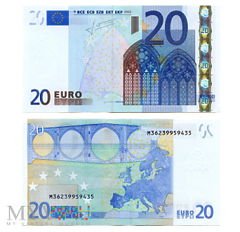 Duże zdjęcie 20 Euro 2009 (M36239959435) Trichet
