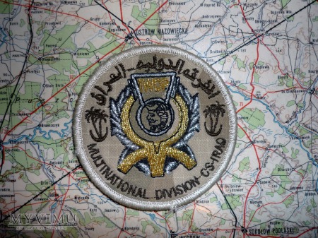 Naszywka - Irak - MND CS IRAQ - 1 WDP