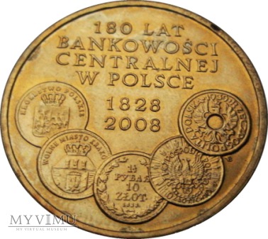 "180 lat bankowości centralnej w Polsce", 2009 rok