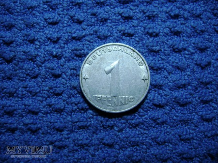 1 pfennig 1953